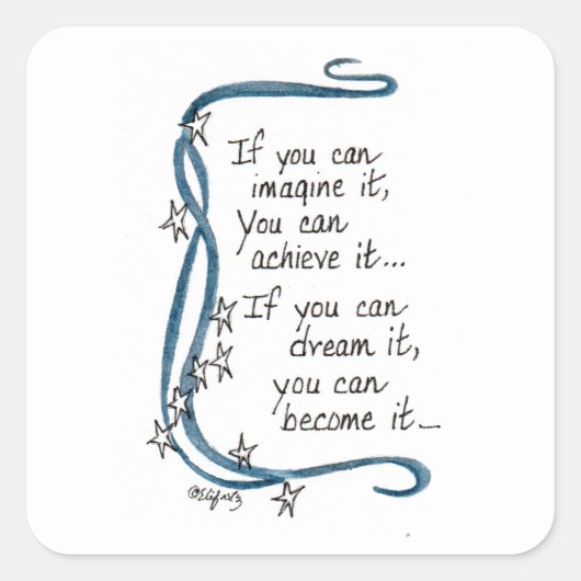 もしよ想像..... スクエアシール (正面)