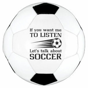 もしサッカーの聞話をしたい サッカーボール