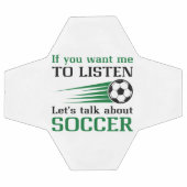 もしサッカーの聞話をしたい サッカーボール (フラット)