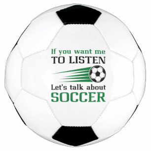 もしサッカーの聞話をしたい サッカーボール
