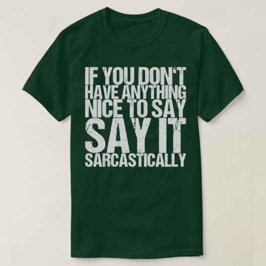 もしサルカと言ってもいいことはない Tシャツ (デザイン正面)