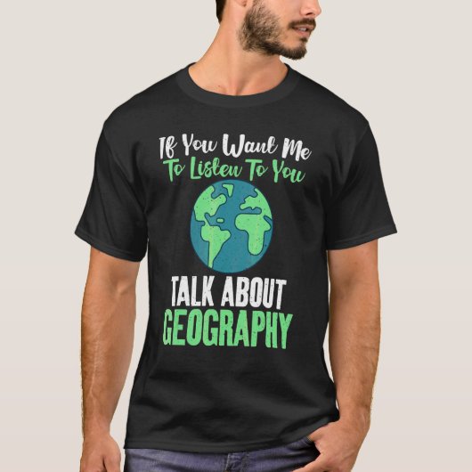 もしジオグラ聞プの話を Tシャツ (正面)