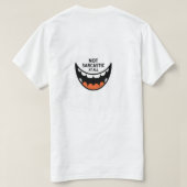 もしストレス燃焼カロリー Tシャツ (デザイン裏面)