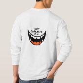 もしストレス燃焼カロリー Tシャツ (裏面)