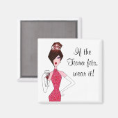 「もしティアラの服だ、衣服!」 マグネット (正面/裏面)