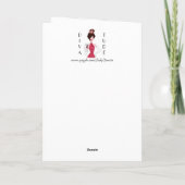 「もしティアラの服は衣服だ!」 カード (裏面)