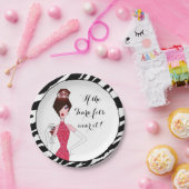 「もしティアラはぴったり…衣服だ!」 ペーパープレート (パーティー)