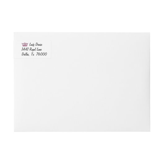 「もしティアラは…」 ラップアラウンドラベル (正面)