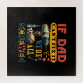 もしパパが修正できない ジグソーパズル (横)