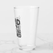 もしパパが修正できません、私たちはみな酔っぱらっています タンブラーグラス (左)