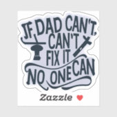 もしパパは直せない誰もできない シール (シート)