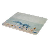 もしビーチ カッティングボード (角)