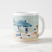 もしビーチ ジャンボコーヒーマグカップ (正面右)