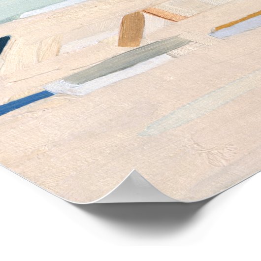 もしビーチ ポスター (角)