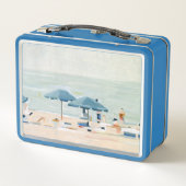 もしビーチ メタルランチボックス (裏面)