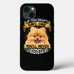 もしポメラニア犬一つ無いおもしろい iPhone 13ケース