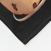 もしマウ与えスはクッキーの衣装の子供 フリースブランケット (角)