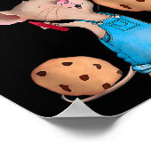 もしマウ与えスはクッキーの衣装の子供 ポスター (角)