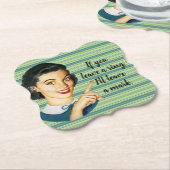 もしリン離れグだ俺はマークを離れ付ける。 ペーパーコースター (アングル)