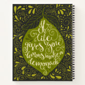 もし与え人生 ノートブック (裏面)