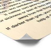 もし何か悪い事が欲しいやる気を起こさせる- ポスター (角)