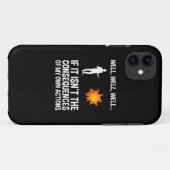 もし前後の沙汰ではない Case-Mate iPhoneケース (裏面(横))