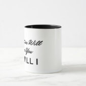 もし創造は汝を慕う マグカップ (中央)