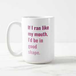 もし口走が好きだから調子が良いおもしろい コーヒーマグカップ