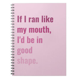 もし口走が好きだから調子が良いおもしろい ノートブック