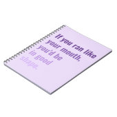 もし口走の調子が好い ノートブック (左側)