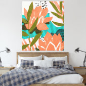 もし君のことを知るたびに花を考え食べた キャンバスプリント (インサイチュ (寝室))