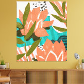 もし君のことを知るたびに花を考え食べた キャンバスプリント (インサイチュ (リビング))