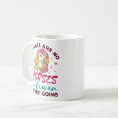 もし天国Iに馬なし行かない馬好き コーヒーマグカップ (正面左)