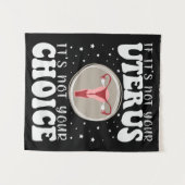 もし子宮じゃなくて選択の余地がない タペストリー (正面(横))