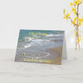 もし寿命が重い感動的カード(2c) カード (黄色い花)