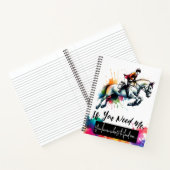 もし水色の馬が必要 ノートブック (内部)