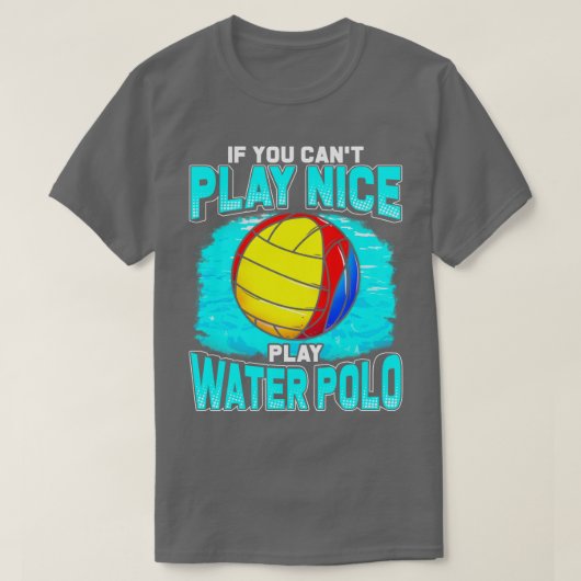 もし水遊遊ポロ Tシャツ (デザイン正面)
