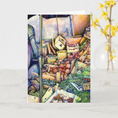 もし神は、もっとよいものにしたのだ、彼女は保 カード (黄色い花)