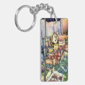 もし神は、もっとよいものにしたのだ、彼女は保 キーホルダー (正面左)