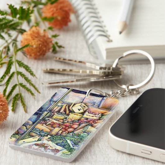 もし神は、もっとよいものにしたのだ、彼女は保 キーホルダー (正面右)