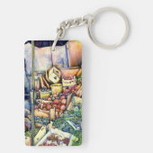 もし神は、もっとよいものにしたのだ、彼女は保 キーホルダー (裏面)