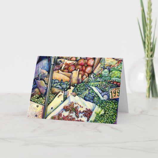 もし神は、もっとよいものにしたのだ、彼女は保 サンキューカード (正面)