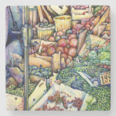 もし神は、もっとよいものにしたのだ、彼女は保 ストーンコースター (正面)