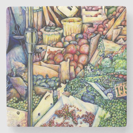 もし神は、もっとよいものにしたのだ、彼女は保 ストーンコースター (正面)