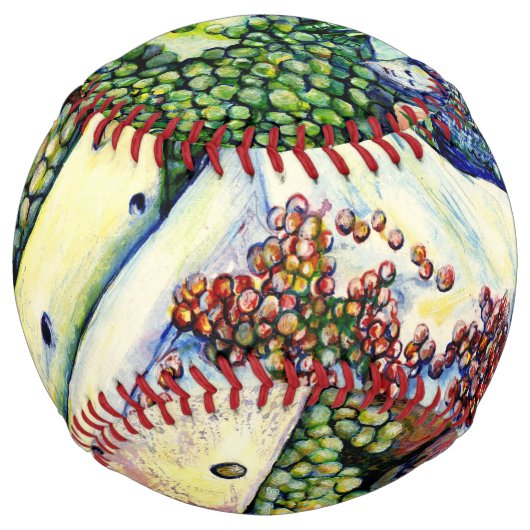 もし神は、もっとよいものにしたのだ、彼女は保 ソフトボール (裏面)