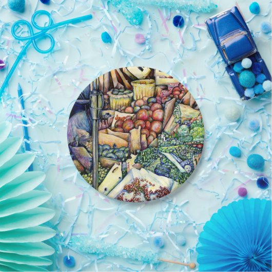 もし神は、もっとよいものにしたのだ、彼女は保 ペーパープレート (パーティー)