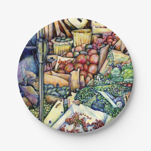 もし神は、もっとよいものにしたのだ、彼女は保 ペーパープレート (正面)