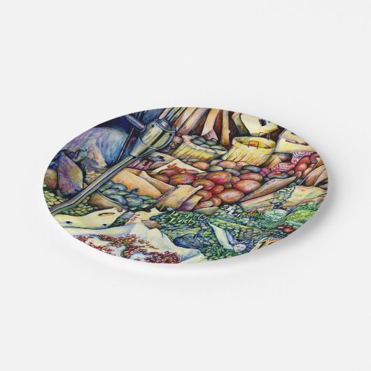 もし神は、もっとよいものにしたのだ、彼女は保 ペーパープレート (アングル)