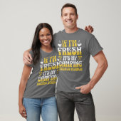 もし私がフレッシュなら友達はホラー Tシャツ (ユニセックス)