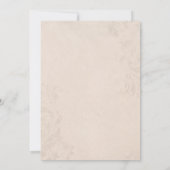 「もし私が十分に言わなかったら」バレンタインデー 招待状 (裏面)